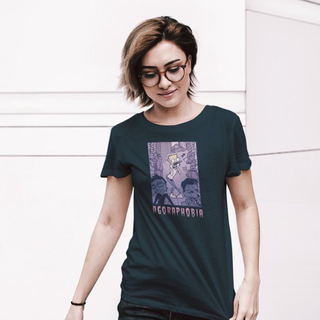 Camiseta Increíble agorafobia (Subido por el creador)