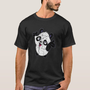 Camiseta Increíble animales salvajes Feliz Bebé Panda Zooke