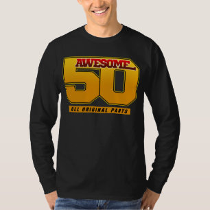 Camiseta Increíble aniversario de cumpleaños de 50 años