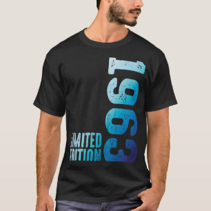 Camiseta Increíble Año 1963 Nacimiento Vintage Desde 1963 R