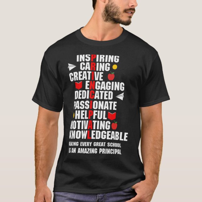 Camiseta Increíble apreciación Inspiradora principal (Anverso)