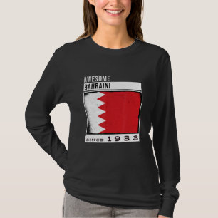 Camiseta Increíble Bahreiní desde 1933, 89º cumpleaños de B