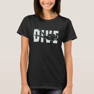 Camiseta Increíble Bandera de Buceo Buceo Aquahólico Buceo