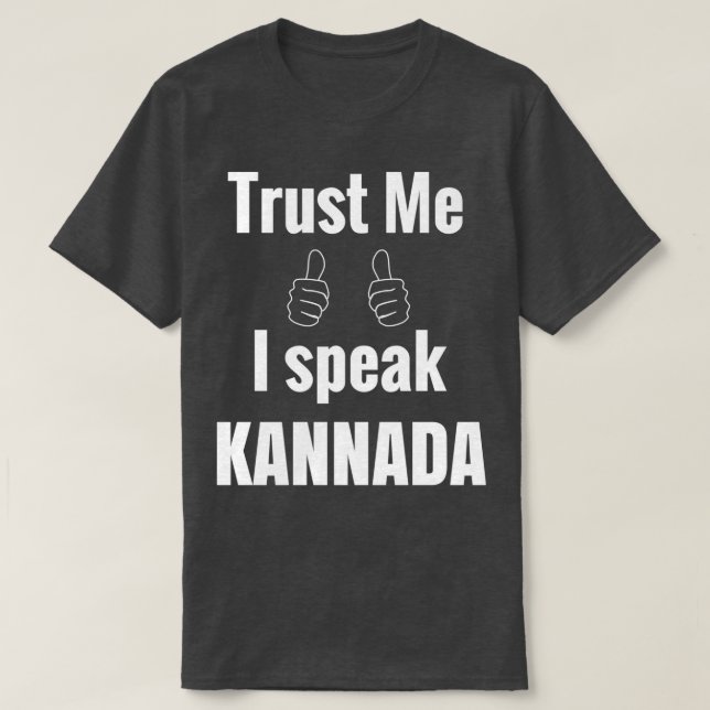 Camiseta Increíble Barco De Regalo De Kannada Para Hombres  (Diseño del anverso)