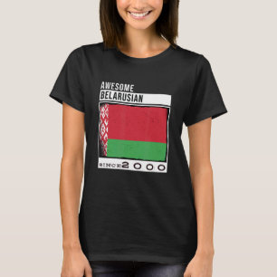 Camiseta Increíble bielorruso desde el 2000