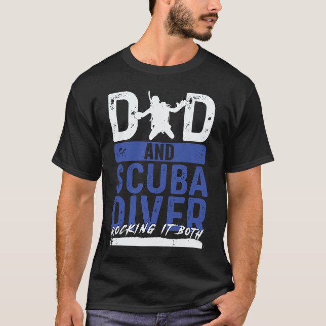 Camiseta Increíble Buceador Subacuático Profundo Snorkel Bu (Anverso)
