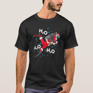 Camiseta Increíble Buceo H2o H2o H2o Juego de Palabras Gif