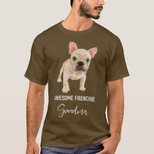 Camiseta Increíble Bulldog francés de la abuela francesa 