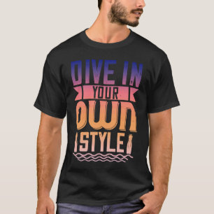 Camiseta Increíble buzo diciendo Scuba diciendo buceo