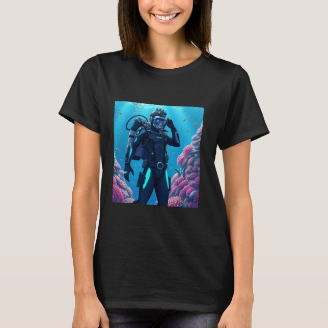 Camiseta Increíble buzo futurista (Anverso)