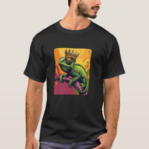 Camiseta Increíble Camaleón Multicolor con Disfraz de Coron
