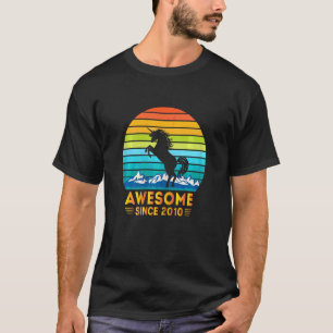 Camiseta Increíble Chica de 12 años Unicorn 12 años Gi