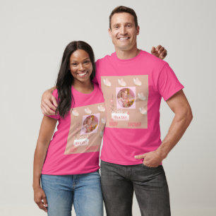 Camiseta Increíble Color Rosa Bienvenida al Bebé en el Baby