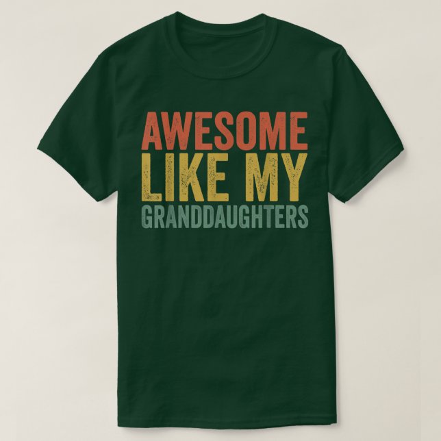 Camiseta Increíble como el día de los padres divertidos de  (Diseño del anverso)