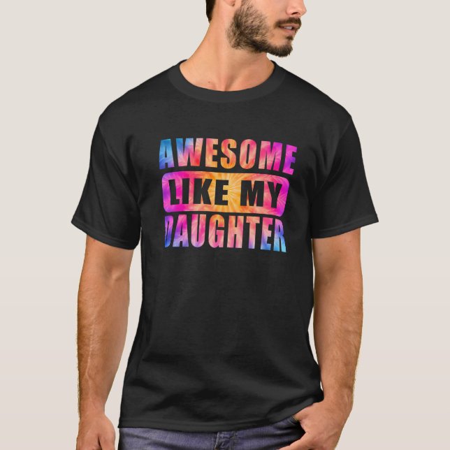 Camiseta Increíble como mi hija de los padres de StepDaught (Anverso)
