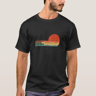 Camiseta Increíble como mi hija, el padre, la madre del día