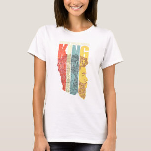 Camiseta Increíble cumpleaños desde septiembre Rey Negro Áf