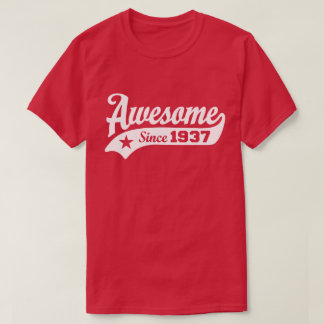 Camiseta Increíble desde 1937