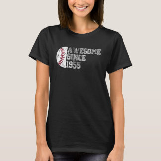 Camiseta Increíble desde 1955 68º cumpleaños del béisbol de