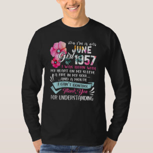 Camiseta Increíble desde 1957, cumpleaños número 65, soy Ch