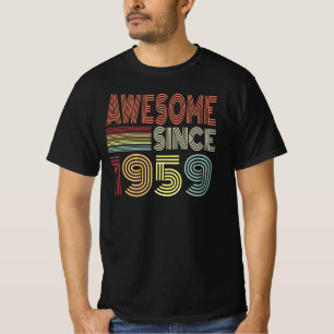 Camiseta Increíble Desde 1959 Nacido Retro En 1959