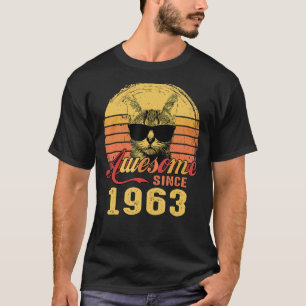 Camiseta Increíble desde 1963: 60° cumpleaños a 60 años
