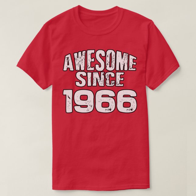 Camiseta Increíble desde 19661 (Diseño del anverso)