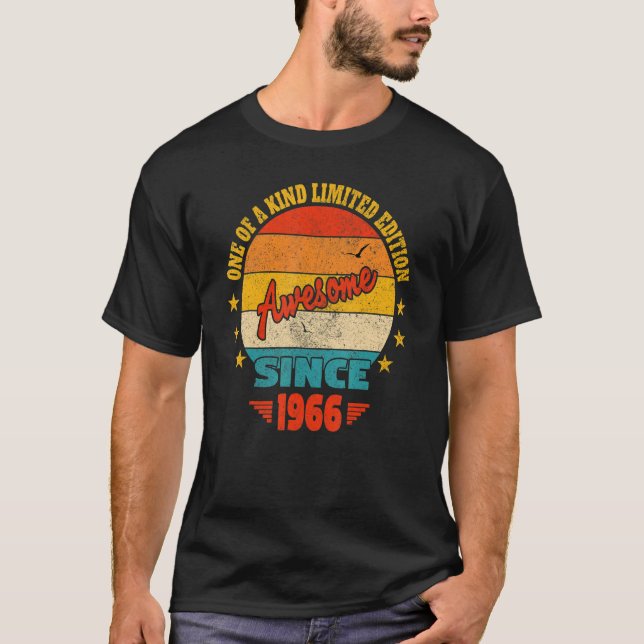 Camiseta Increíble desde 1966: 56º cumpleaños (Anverso)