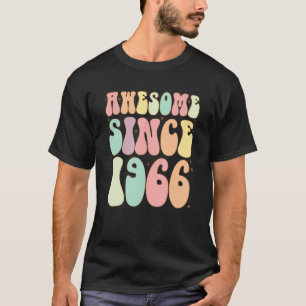 Camiseta Increíble desde 1966 Cumpleaños 56 Años Mujeres Ma