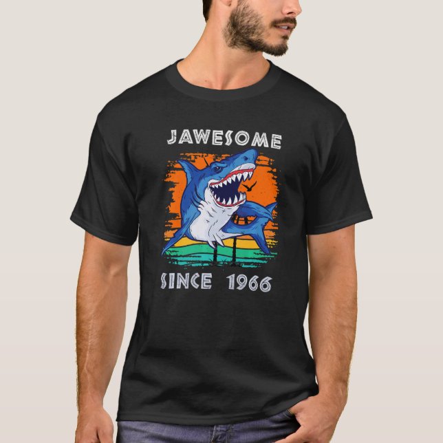 Camiseta Increíble desde 1966, fanáticos del océano marino  (Anverso)