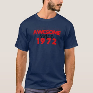Camiseta Increíble Desde 1972 Hasta El 50.° Cumpleaños Gráf