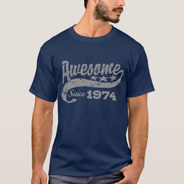 Camiseta Increíble desde 1974 (Anverso)
