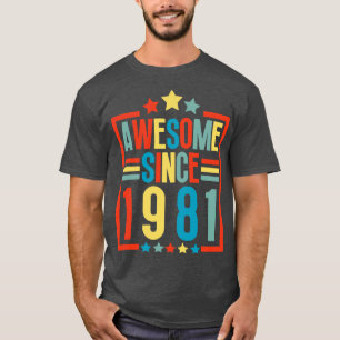 Camiseta Increíble desde 1981