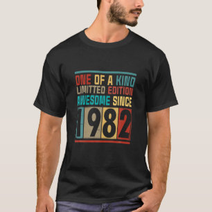 Camiseta Increíble Desde 1982 40Th Birthday Limited Edition