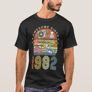 Camiseta Increíble desde 1982 Vintage 1982 40th Birthday 40