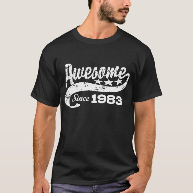 Camiseta Increíble desde 1983 (Anverso)