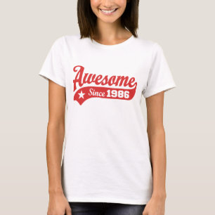 Camiseta Increíble desde 1986