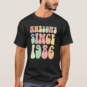 Camiseta Increíble desde 1986 Cumpleaños 36 Años Mujeres Ma