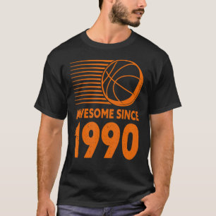 Camiseta Increíble desde 1990, 32° cumpleaños del baloncest
