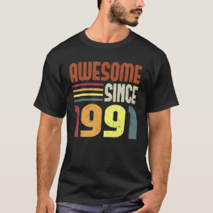 Camiseta Increíble desde 1991 32ª cosecha retro