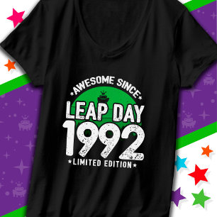 Camiseta Increíble desde 1992 Año Salto Día 29 Feb. Cumplea