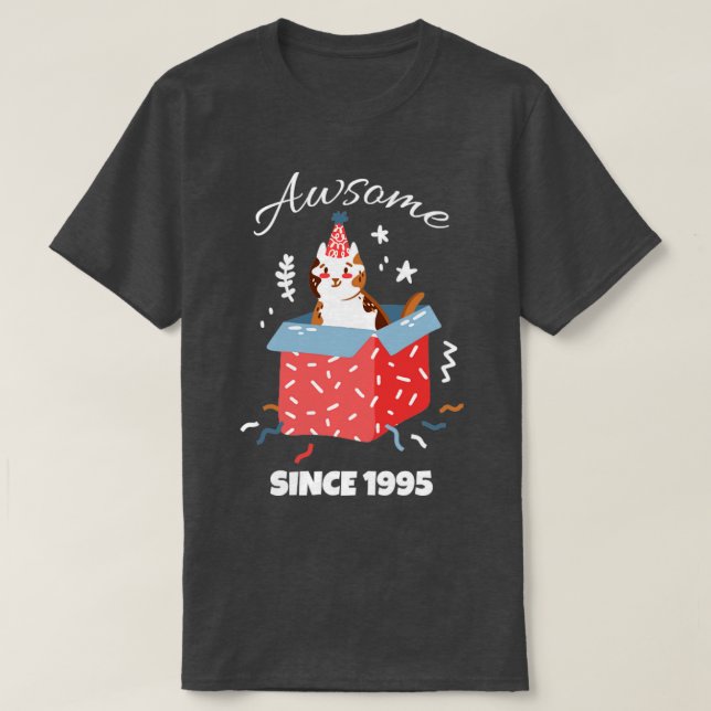 Camiseta Increíble desde 1995 (Diseño del anverso)