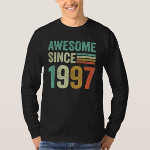 Camiseta Increíble desde 1997 Feliz 26º cumpleaños 26 años