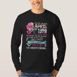 Camiseta Increíble desde 1999, 23 cumpleaños, soy Chica de