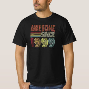 Camiseta Increíble Desde 1999 Nacido Retro En 1999 Cumpleañ