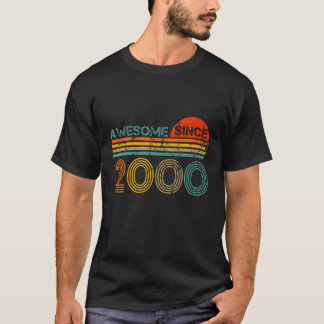 Camiseta Increíble desde 2000: regalo de cumpleaños de 20 a