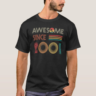 Camiseta Increíble desde 2001 21ª cosecha de cumpleaños 21 