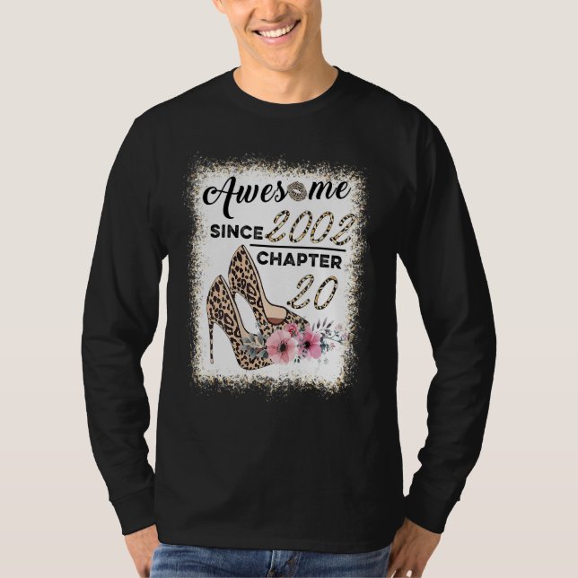 Camiseta Increíble desde 2002 Capítulo 20 Zapatos De Leopar (Anverso)