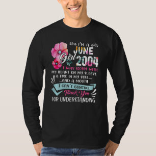 Camiseta Increíble desde 2004, 18º cumpleaños, soy Chica 2 