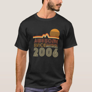 Camiseta Increíble Desde 2006 Fiesta Temática De 16º Cumple
